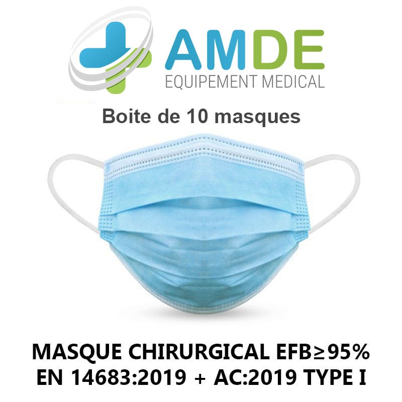 Masque Chirurgical ENFANT 3 plis EN 14683 - AVEC MOTIFS